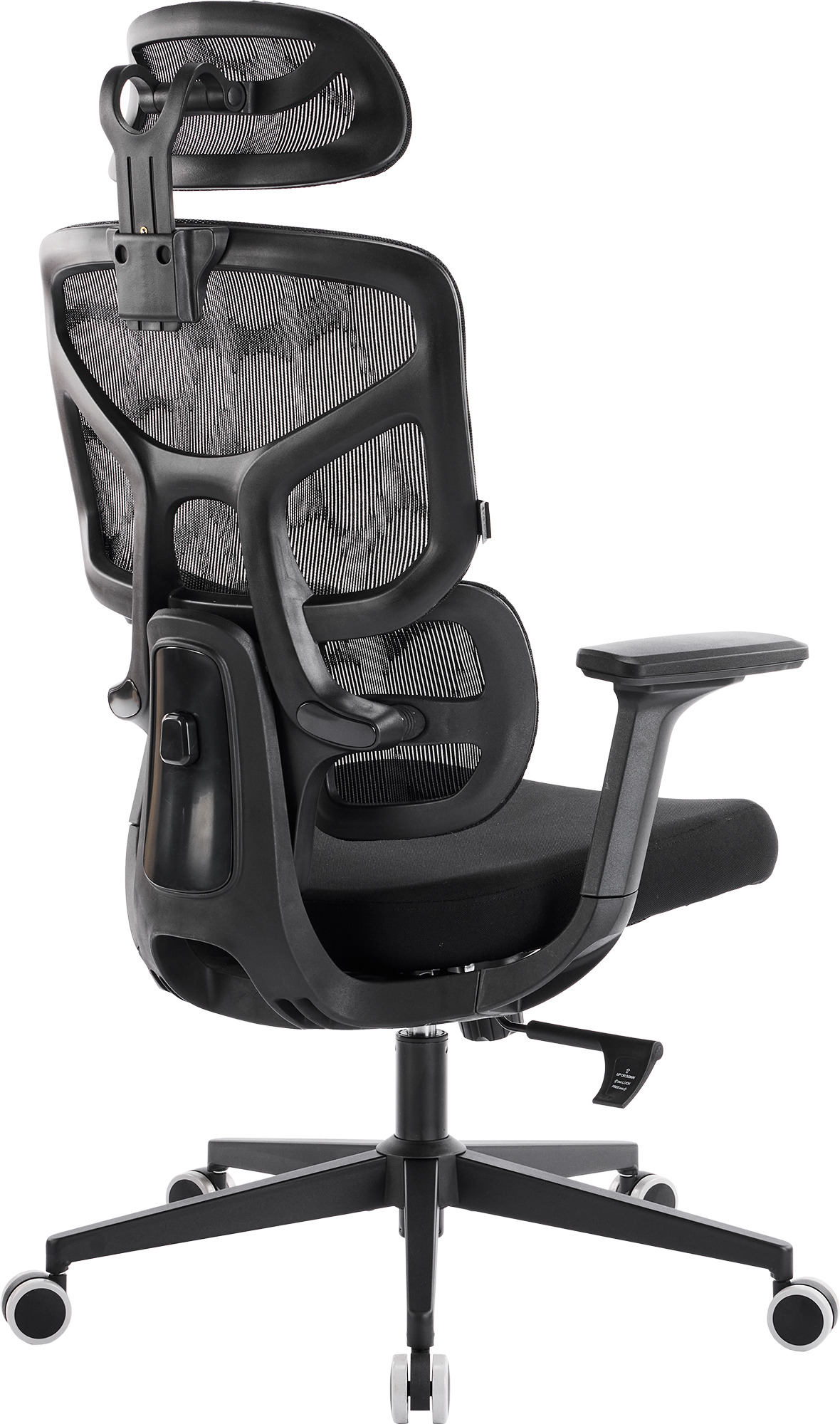 Эргономичное кресло Everprof Omega Black (Омега Блэк) Сетка Черный