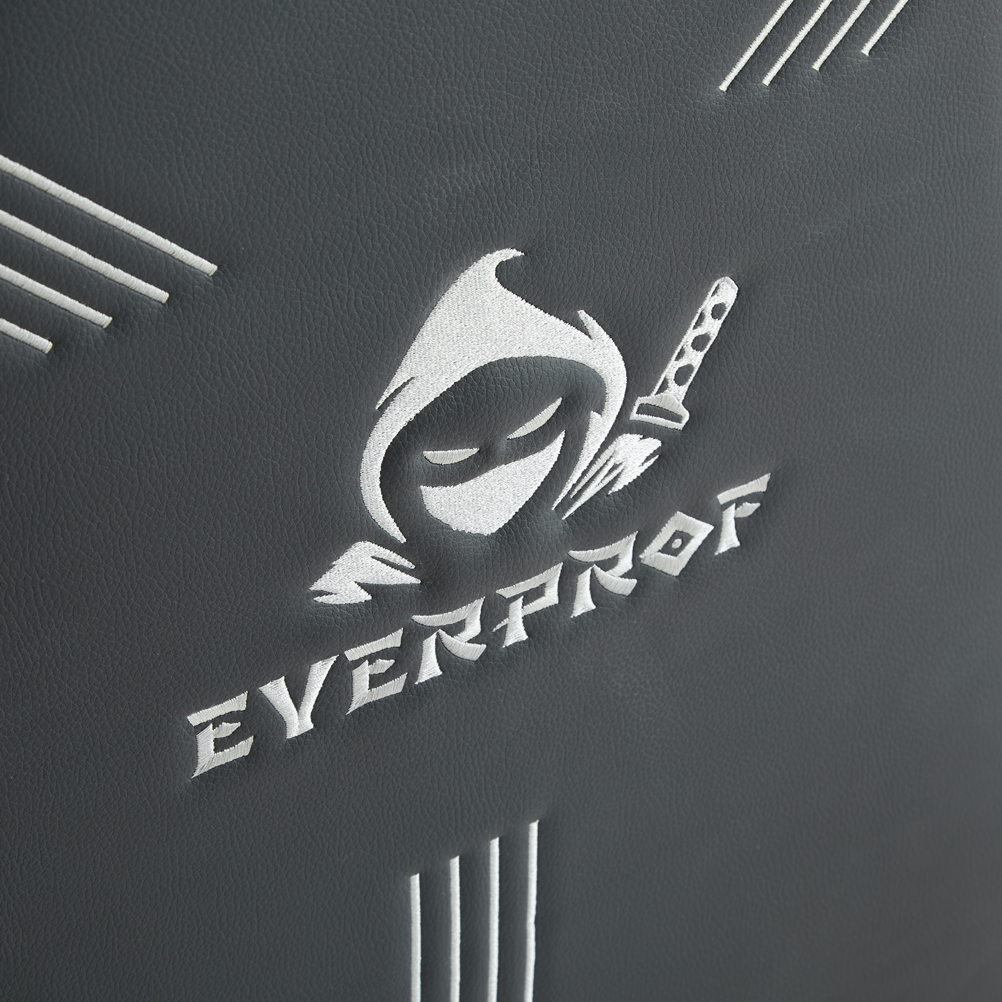 Геймерское кресло Everprof Rapid (Рапид) Экокожа Серый