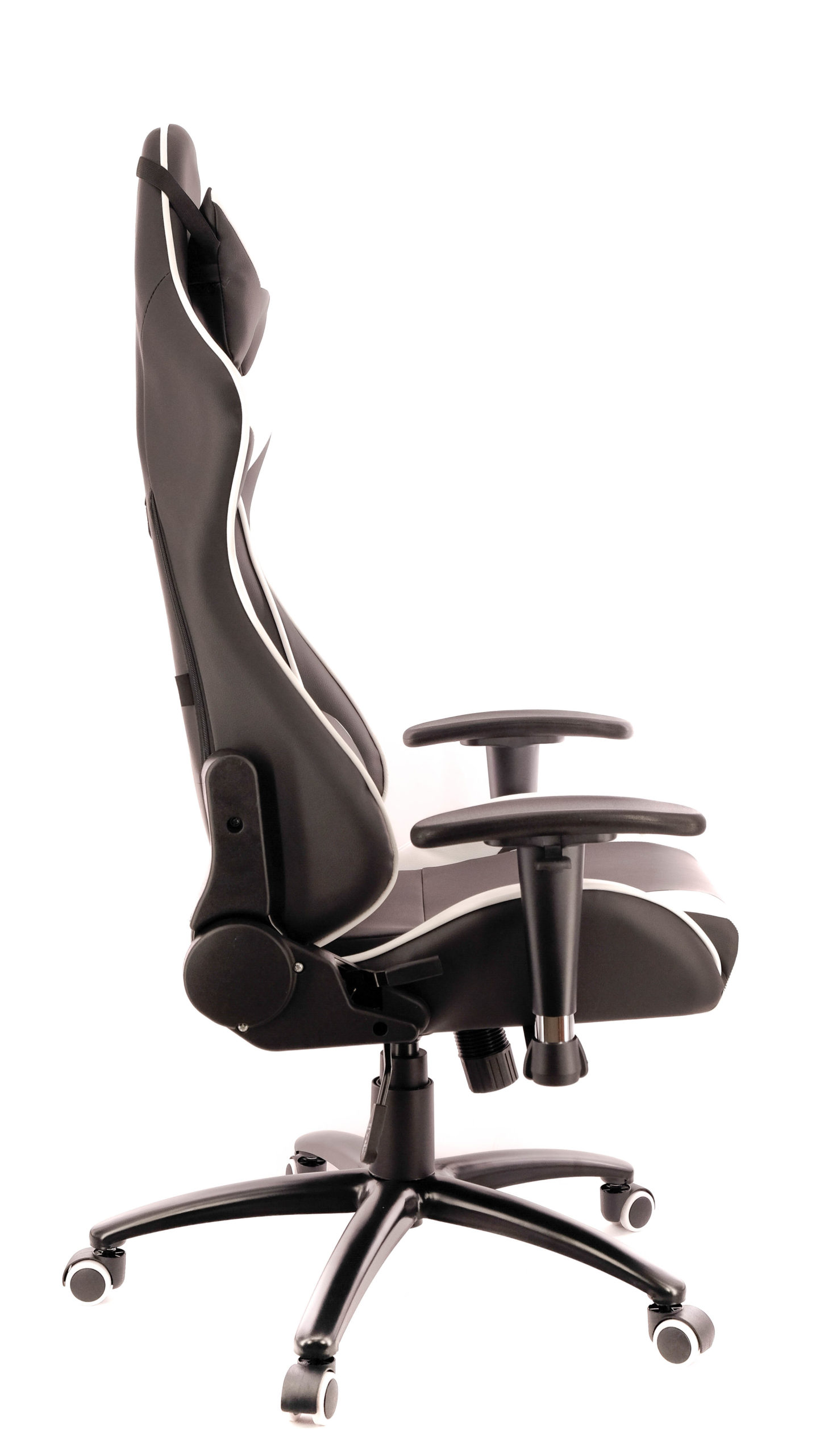 Кресло Everprof Lotus S6 Экокожа Черный/Белый