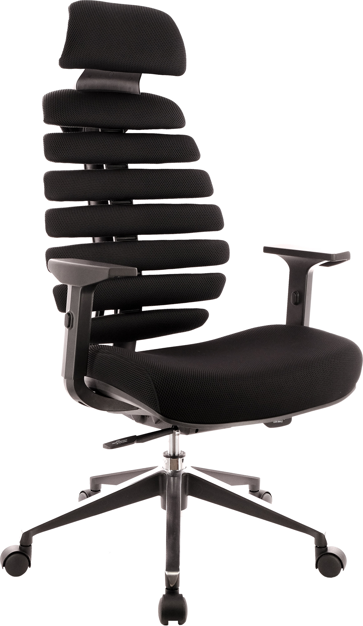 Кресло Everprof Ergo Black (Эрго Блэк) Ткань Черный